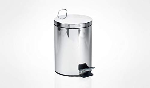 Mar Plast A55000 Pedaleimer, INOX, 5L, 280 x 270 x 205mm von Mar Plast