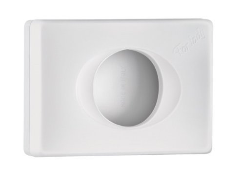 Mar Plast A58401BI Toilettenbeutel, weiß 'Soft Touch', 95 x 32 x 135 mm von Mar Plast