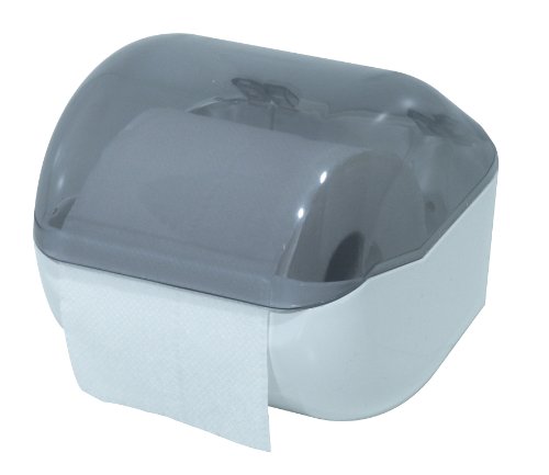 Mar Plast A61900 Toilettenpapier, Weiß"Soft Touch"/ durchsichtig, 140 x 148 x 150mm von Mar Plast