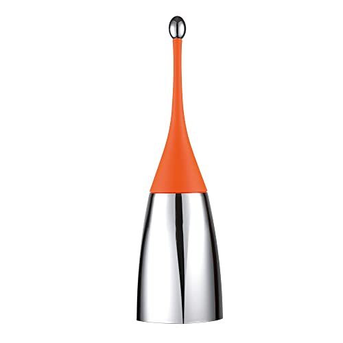 Mar Plast A65400AR Bademodenhalter, Orange 'Soft Touch'/Chromat, 485 x 120 mm von Mar Plast