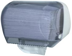 Mar Plast A66601 Papierhandtuchspenderrolle/ -form, Weiß/Transparent, 320 x 160 x 160 mm Mar Plast A66601 Papierhandtuchspenderrolle/ -form, Weiß/Transparent, 320 x 160 x 160 mm von Mar Plast