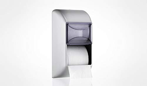 Mar Plast A67011SAT Doppelter Toilettenpapier, gesättigt, 300 x 145 x 145mm Mar Plast A67011SAT Doppelter Toilettenpapier, gesättigt, 300 x 145 x 145mm von Mar Plast