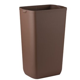 Mar Plast A74201MA Abfallsammler, 23L, Braun, 490 x 220 x 330 mm von Mar Plast