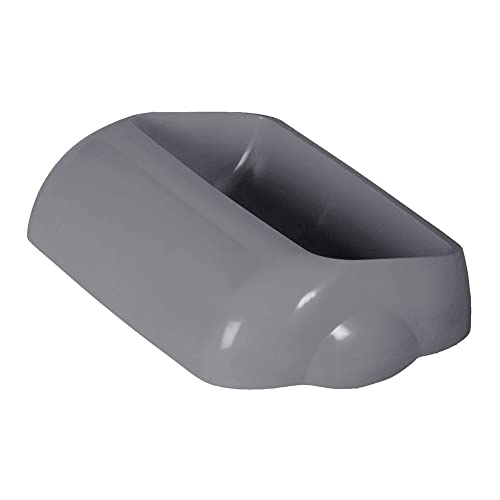 Mar Plast A74400 Verdeckter Korbdeckel Modell 742, Grau, 90 x 225 x 335 mm von Mar Plast