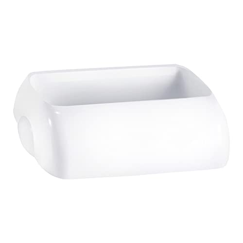 Mar Plast A74401 Verdeckter Deckel für den Müll 742, Weiß, 90 x 225 x 335 mm von Mar Plast