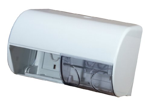 Mar Plast A75501 Doppelter Toilettenpapier, weiß, 150 x 150 x 260mm von Mar Plast