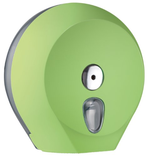 Mar Plast A75610VE Toilettenpapier, Mini Jumbo, Soft Touch Grün/durchsichtig, 273 x 128 x 270mm Mar Plast A75610VE Toilettenpapier, Mini Jumbo, Soft Touch Grün/durchsichtig, 273 x 128 x 270mm von Mar Plast
