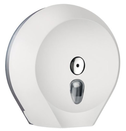 Mar Plast A75810BI Toilettenpapier, Jumbo, Weiß 'Soft Touch'/durchsichtig, 335 x 128 x 128mm Mar Plast A75810BI Toilettenpapier, Jumbo, Weiß 'Soft Touch'/durchsichtig, 335 x 128 x 128mm von Mar Plast