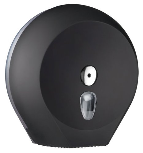 Mar Plast A75810NE Toilettenpapier, Jumbo, Schwarz 'Soft Touch'/durchsichtig, 335 x 128 x 128mm Mar Plast A75810NE Toilettenpapier, Jumbo, Schwarz 'Soft Touch'/durchsichtig, 335 x 128 x 128mm von Mar Plast