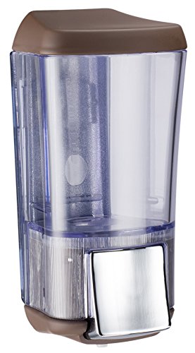 Mar Plast A76424MA Dispenser Seife Füllung, 0.17 L, Soft Touch-Braun/durchsichtig, 150 x 55 x 73 mm Mar Plast A76424MA Dispenser Seife Füllung, 0.17 L, Soft Touch-Braun/durchsichtig, 150 x 55 x 73 mm von Mar Plast