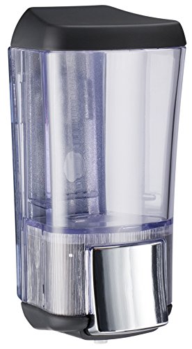 Mar Plast A76424NE Seifenspender Füllstelle, 0.17 L, Schwarz "Soft Touch"/durchsichtig, 150 x 55 x 73 mm Mar Plast A76424NE Seifenspender Füllstelle, 0.17 L, Schwarz "Soft Touch"/durchsichtig, 150 x 55 x 73 mm von Mar Plast