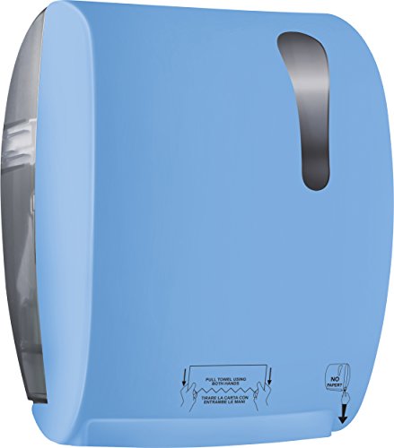Mar Plast A78050AZ Easypaper automatischer, blauer Soft Touch/durchsichtig, 405 x 224 x 320mm von Mar Plast