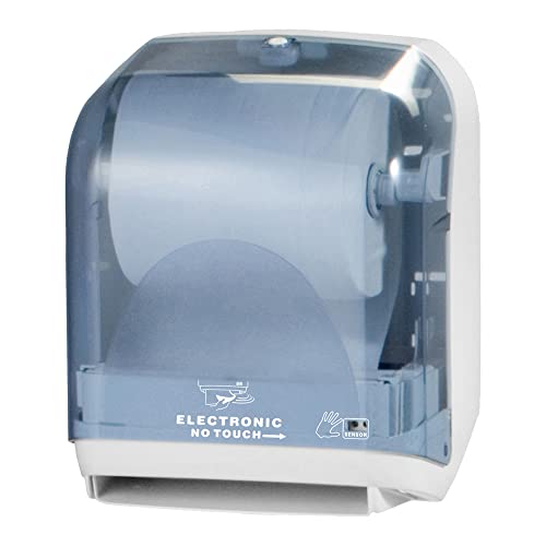Mar Plast A79910CT elektronische Dispenser Handtücher, Satin/transparent, 370 x 220 x 320mm von Mar Plast