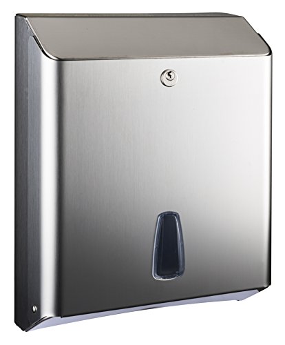 Mar Plast A80200ASAT Dispenser Papier Handtücher, gesättigt, 325 x 120 x 255mm Mar Plast A80200ASAT Dispenser Papier Handtücher, gesättigt, 325 x 120 x 255mm von Mar Plast