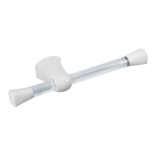 Mar Plast A81424BN Rollenhalter Toilettenpapier, Weiß, 55 x 72 x 222mm von Mar Plast