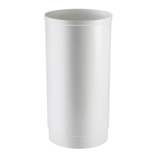 Mar Plast A82201 Basket Abfallkorb, 24L, Weiß, 500 x 250 x 250 mm von Mar Plast