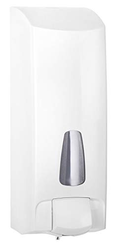 Mar Plast A82501 Dispenser flüssiger Seife-Füllung, 1L, Weiß, 300 x 125 x 100 mm von Mar Plast