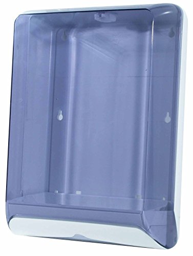 Mar Plast A83100EASY Dispenser Papier Handtücher, durchsichtig, 400 x 130 x 290mm von Mar Plast