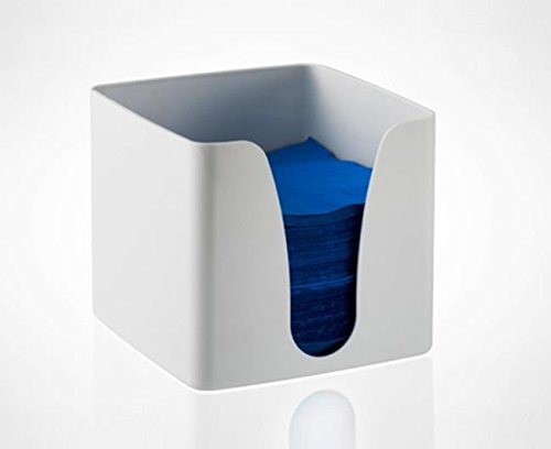 Mar Plast A86301 Dispenser Barservietten, Weiß, 130 x 125 x 125 mm Mar Plast A86301 Dispenser Barservietten, Weiß, 130 x 125 x 125 mm von Mar Plast