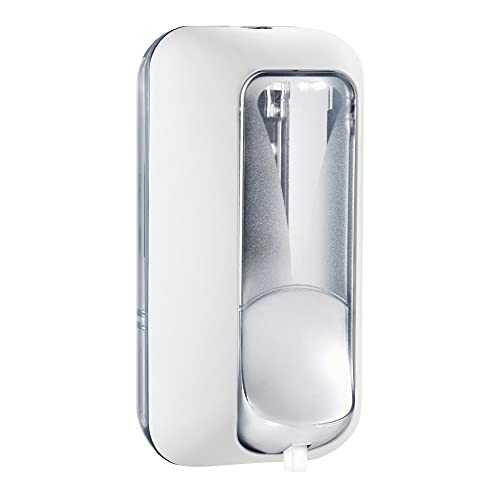 Mar Plast A89401BI Dispenser" Foam"in einer Patrone, 0, 5 L, Weiß"Soft Touch"/durchsichtig, 217 x 117 x 103mm Mar Plast A89401BI Dispenser" Foam"in einer Patrone, 0, 5 L, Weiß"Soft Touch"/durchsichtig, 217 x 117 x 103mm von Mar Plast