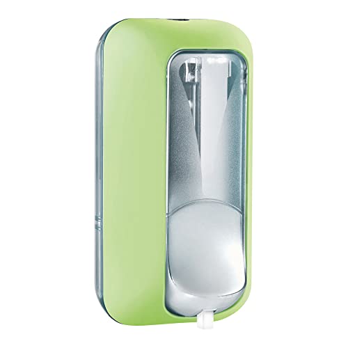 Mar Plast A89401VE Dispenser" Foam" in Patronen, 0, 5 L, Soft Touchgrün/durchsichtig, 217 x 117 x 103mm von Mar Plast