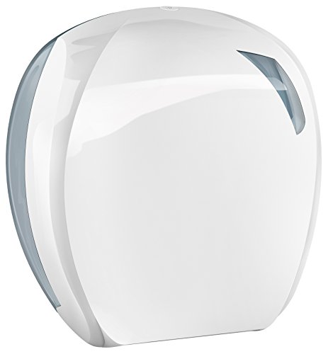 Mar Plast A90701 Skin 200 Spender für Toilettenpapier, Weiß/durchsichtig, 296 x 135 x 277mm Mar Plast A90701 Skin 200 Spender für Toilettenpapier, Weiß/durchsichtig, 296 x 135 x 277mm von Mar Plast