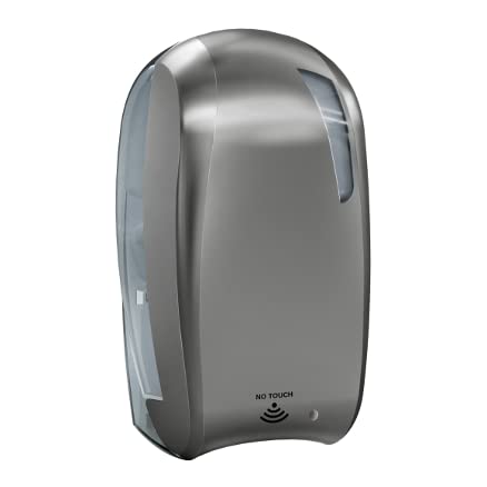 Mar Plast A92310TI elektronische Seife, Titanium/durchsichtig, 263 x 120 x 140mm von Mar Plast