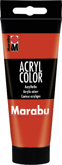 Marabu Acrylfarbe , AcrylColor, , cyanblau, 100 ml von Marabu