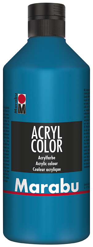 Marabu Acrylfarbe Acryl Color, 500 ml, mittelbraun 040 von Marabu