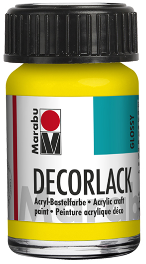 Marabu Acryllack , Decorlack, , metallic-gold, 15 ml, im Glas von Marabu