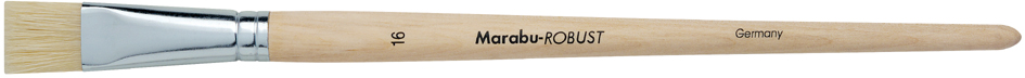 Marabu Borstenpinsel Robust, flach, Gr. 16 von Marabu