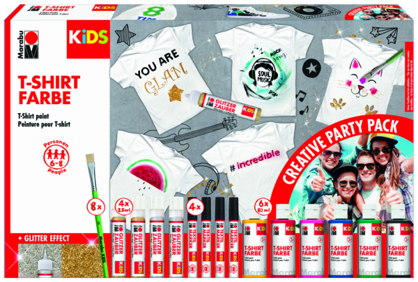 Marabu KiDS T-Shirt Party Pack von Marabu