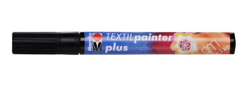 Marabu Textilmarker Textil Painter Plus, schwarz Marabu Textilmarker Textil Painter Plus, schwarz von Marabu