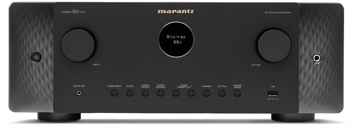 Cinema 60 DAB Klang Effekt Receiver schwarz von Marantz