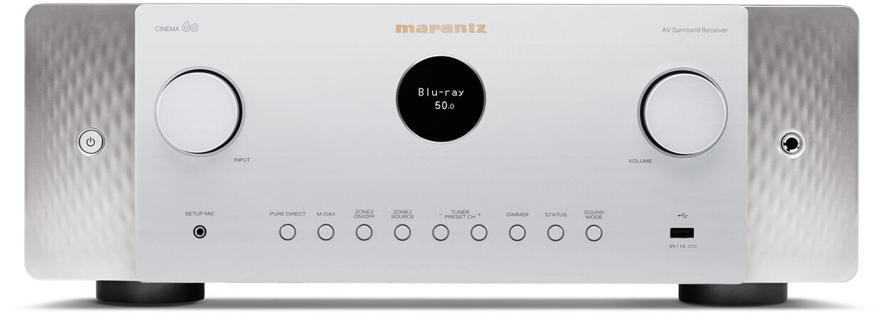 Cinema 60 Klang Effekt Receiver silber/gold Cinema 60 Klang Effekt Receiver silber/gold von Marantz