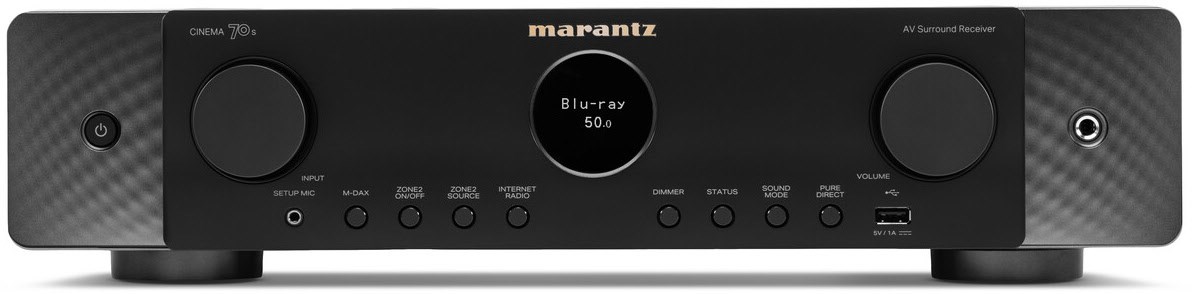 Cinema 70S Klang Effekt Receiver schwarz von Marantz