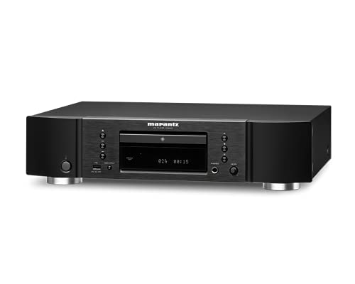 Marantz CD6007 HiFi CD Player, CD Spieler, CD- und CD-R/RW-Wiedergabe, USB, Kopfhörer-Verstärker, Schwarz von Marantz