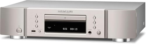 Marantz CD6007 HiFi CD Player, CD Spieler, CD- und CD-R/RW-Wiedergabe, USB, Kopfhörer-Verstärker, Silber-Gold, CD6007/N1SG Marantz CD6007 HiFi CD Player, CD Spieler, CD- und CD-R/RW-Wiedergabe, USB, Kopfhörer-Verstärker, Silber-Gold, CD6007/N1SG von Marantz
