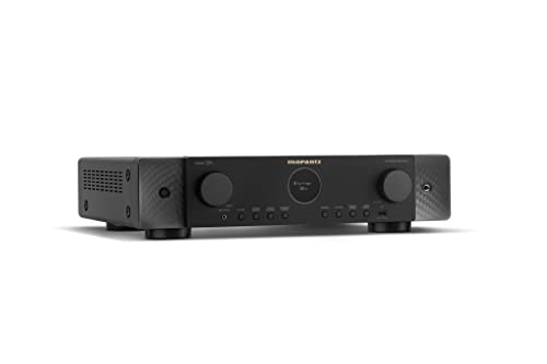 Marantz Cinema 70s 7.2-Kanal AV-Receiver, HiFi Verstärker, Alexa kompatibel, 6 HDMI Eingänge und 1 Ausgang, 8K-Video, Bluetooth, WLAN, Musikstreaming, Dolby Atmos, AirPlay 2, HEOS Multiroom, schwarz von Marantz