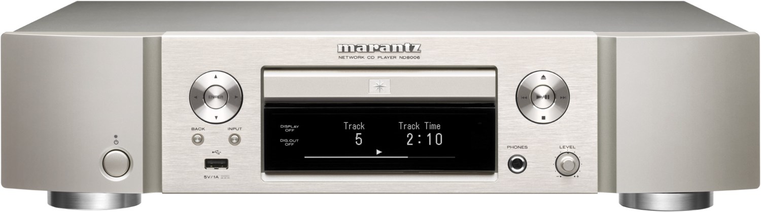 Marantz ND8006 CD- und Netzwerkspieler, silber gold von Marantz