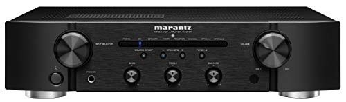 Marantz PM6007 Verstärker, integrierter Verstärker mit digitaler Konnektivität, analoge koaxiale und optische Eingänge, 2x 45 Watt, DAC, D/A-Wandler für digitalen Eingang, Schwarz Marantz PM6007 Verstärker, integrierter Verstärker mit digitaler Konnektivität, analoge koaxiale und optische Eingänge, 2x 45 Watt, DAC, D/A-Wandler für digitalen Eingang, Schwarz von Marantz