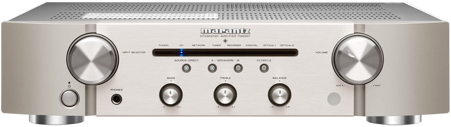 Marantz PM6007 Vollverstärker, silber gold von Marantz