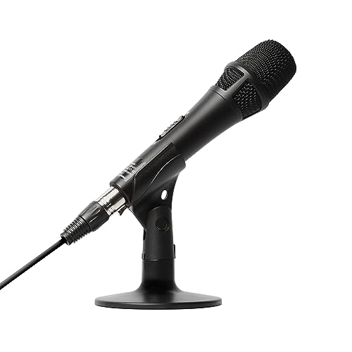 Marantz Professional M4U - USB Mikrofon mit Audio Interface, Mikrofonkabel und Tischständer, für Computeraufnahmen, Podcast, Streaming von Marantz
