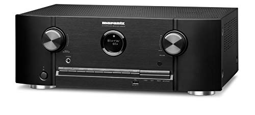 Marantz SR5015 7.2-Kanal AV-Receiver, HiFi Verstärker, Alexa kompatibel, 6 HDMI Eingänge und 2 Ausgänge, 8K Video, WLAN, Musikstreaming, Dolby Atmos, AirPlay 2, HEOS Multiroom, 0, Schwarz von Marantz