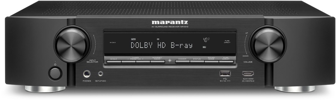 NR-1510 Klang Effekt Receiver schwarz NR-1510 Klang Effekt Receiver schwarz von Marantz