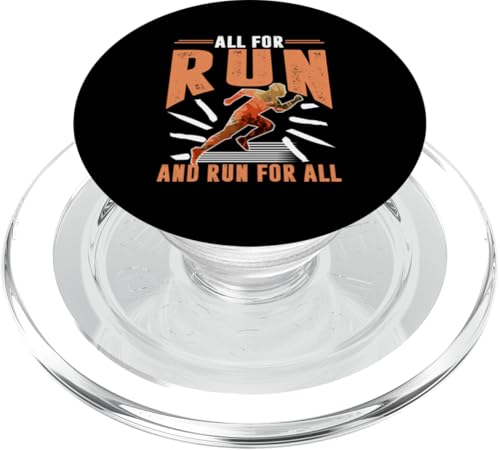 Alles für Lauf und Lauf für alle PopSockets PopGrip für MagSafe Alles für Lauf und Lauf für alle PopSockets PopGrip für MagSafe von Marathon Running And Long-Distance Foot Race