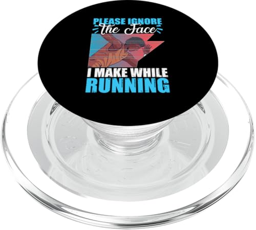 Bitte ignorieren Sie die Gesichter, die ich beim Laufen mache PopSockets PopGrip für MagSafe Bitte ignorieren Sie die Gesichter, die ich beim Laufen mache PopSockets PopGrip für MagSafe von Marathon Running And Long-Distance Foot Race