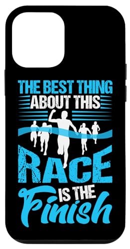 Das Beste an diesem Rennen ist das Finish Hülle für iPhone 12 mini Das Beste an diesem Rennen ist das Finish Hülle für iPhone 12 mini von Marathon Running And Long-Distance Foot Race