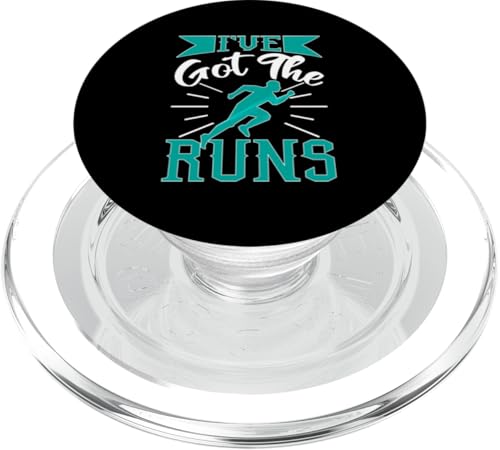 Ich habe die Runs PopSockets PopGrip für MagSafe von Marathon Running And Long-Distance Foot Race