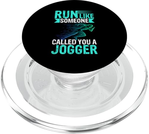Lauf, als hätte dich jemand einen Jogger genannt PopSockets PopGrip für MagSafe Lauf, als hätte dich jemand einen Jogger genannt PopSockets PopGrip für MagSafe von Marathon Running And Long-Distance Foot Race